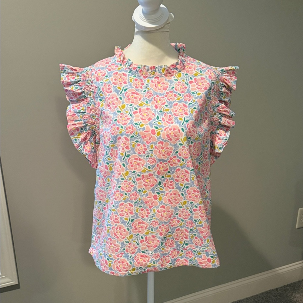 JODIFL Multicolor Floral Top - like new